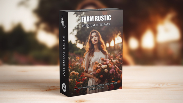 Farm Cinematic Brown LUTs Pack - Vintage Film Look for Video Editing