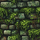 Hand painted mossy stone wall tile texture - 3DOcean Item for Sale