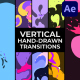 Vertical Liquid Hand Drawn Transitions | After Effects - VideoHive Item for Sale