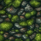 Hand painted mossy stone wall tile texture - 3DOcean Item for Sale