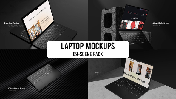 Laptop Mockups Promo