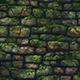Hand painted mossy stone wall tile texture - 3DOcean Item for Sale