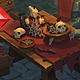 Low Poly Dungeon Entourage Set - 3DOcean Item for Sale