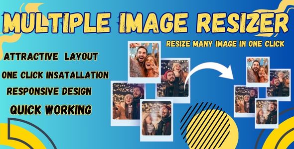 Multiple Image Resizer Theme + Tool For Blogger