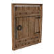 Old wooden door - 3DOcean Item for Sale