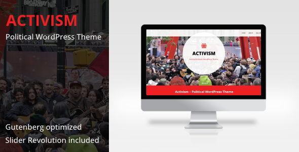 Activism - Political WordPress Theme
