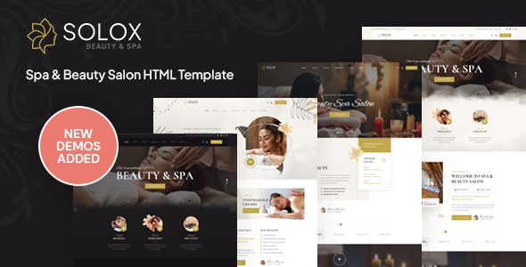 Solox - Spa & Beauty HTML Template