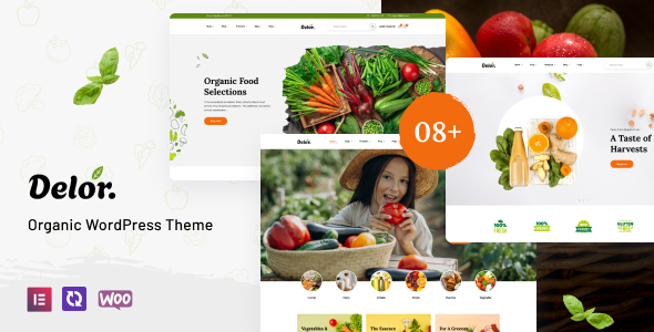 Delor – Organic Food Store Theme