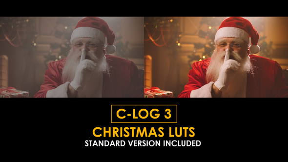 C-Log3 Christmas and Standard LUTs