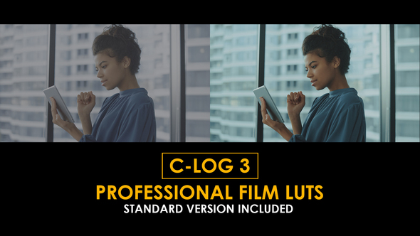 C-Log3 Professional Film and Standard LUTs