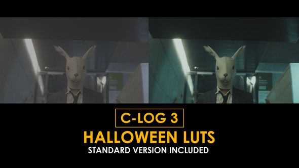 C-Log3 Halloween and Standard Color LUTs
