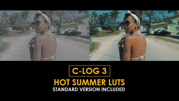 C-Log3 Hot Summer and Standard Color LUTs alt