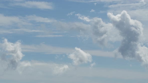 Clouds in the Blue Sky