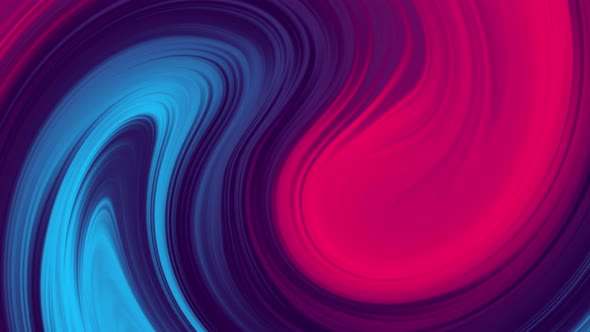 Twisted abstract pink and cyan color motion background.