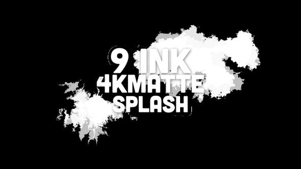 Ink Matte Splashes