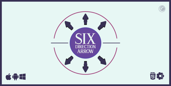 Six Direction Arrow | HTML5 Construct Game