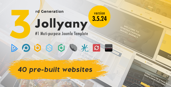 Jollyany | Multi-Purpose Joomla Template