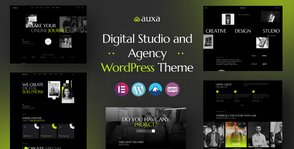 Auxa - Digital Studio and AgencyTheme