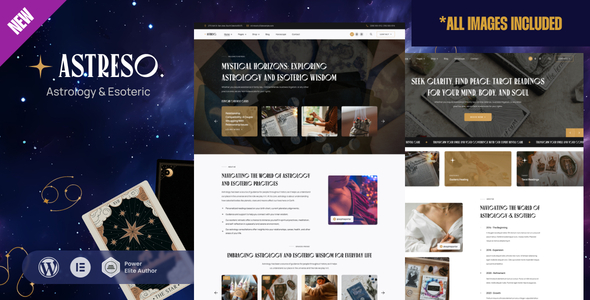 Astreso - Astrology & Esoteric WordPress theme