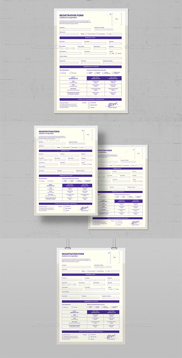 Member Registration Form