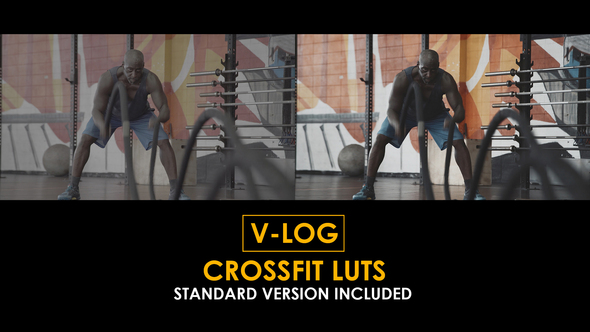 V-Log Crossfit and Standard LUTs