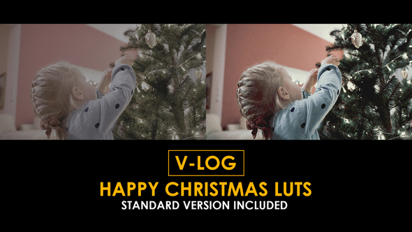 V-Log Happy Christmas and Standard LUTs