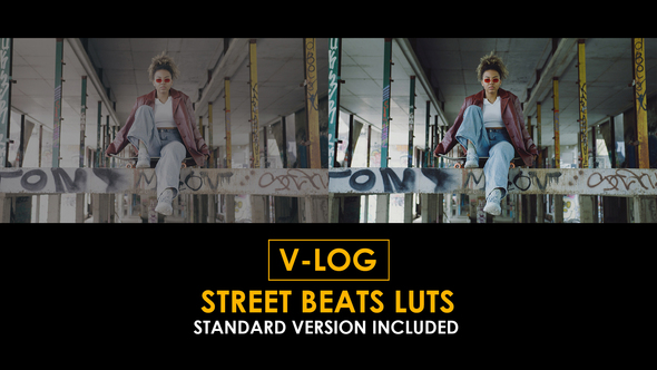 V-Log Street Beats and Standard LUTs