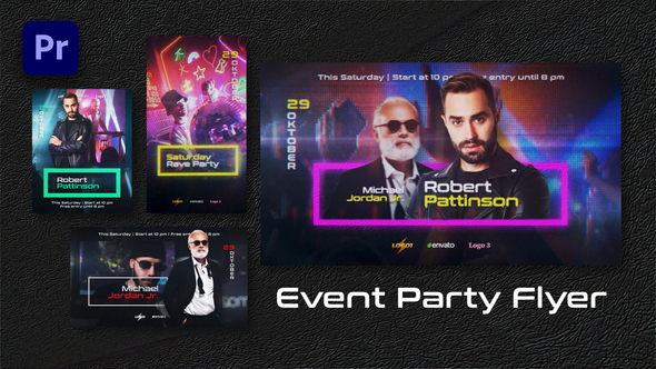 Event Party Flyer | Premiere Pro