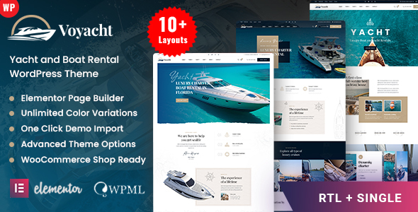 Voyacht - Yacht and Boat RentalTheme