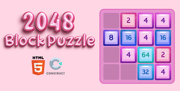 2048 Block Puzzle - Construct3 - HTML