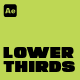 Lower Thirds - VideoHive Item for Sale