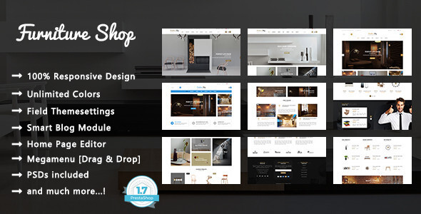 Furniture Shop – Interior Design PrestaShop Theme