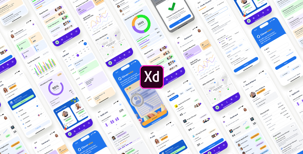 Cleverwise – HR Management App for Adobe XD