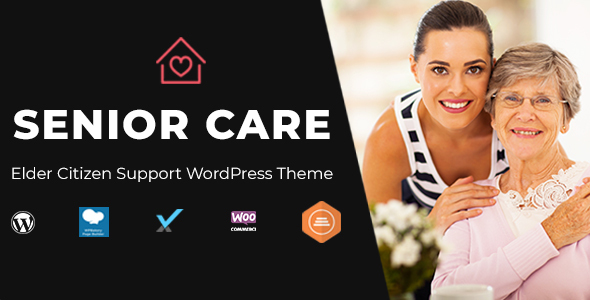 Senior Care – Elder Citizen Support WordPress Theme