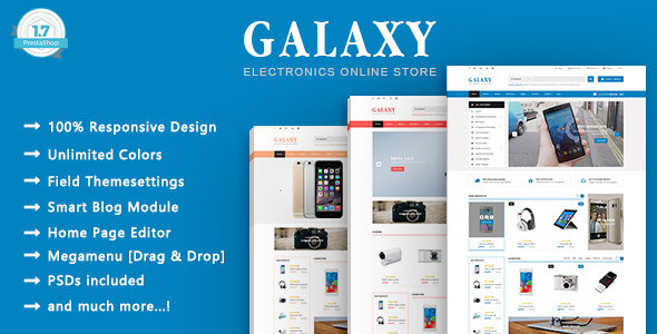 Galaxy - Electronics & Technology PrestaShop Theme