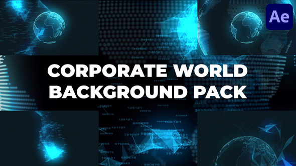 Corporate World Background Pack for After Effects alt