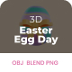 Easter Egg Day - 3DOcean Item for Sale