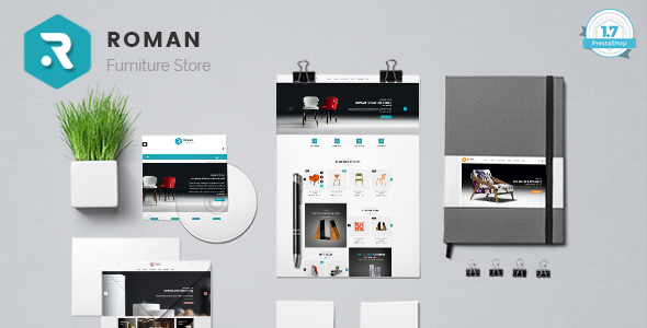 Roman - Interior Furniture PrestaShop Theme