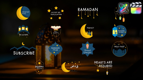 Ramadan Titles for FCPX alt