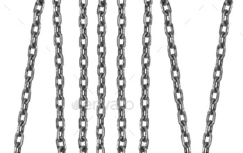 connected flexible series of metal links