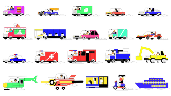 Animated Transports