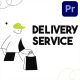 Delivery Service Explaner for Premiere Pro - VideoHive Item for Sale