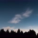 Starry Night Time-lapse. Clear Sky, Cloudy Sky. Night Silhouette Tree Line - VideoHive Item for Sale