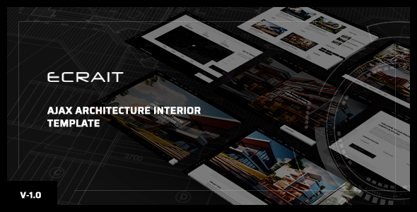 Ecrait - Responsive Ajax  Architecture Interior Template