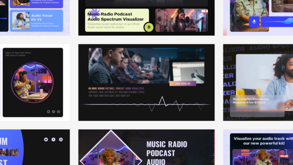 Podcast - Audio Spectrum Visualizer