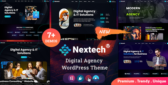 Nextech - Creative Agency & PortfolioTheme