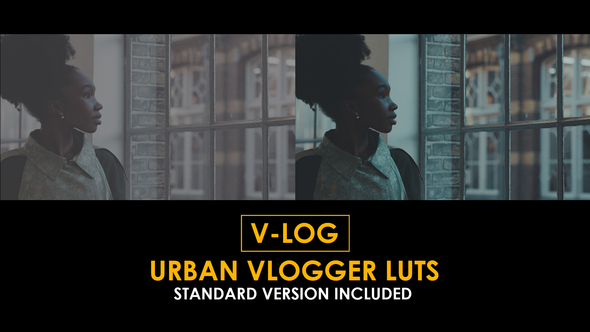 V-Log Urban Vlogger and Standard LUTs