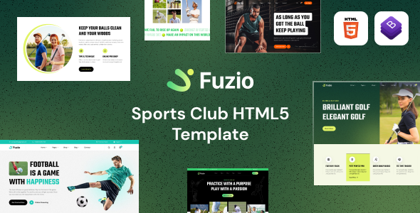 Fuzio - Sports Club HTML5 Template