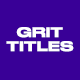 Grit Titles - VideoHive Item for Sale