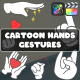 Cartoon Hands Gestures Explainers for FCPX - VideoHive Item for Sale